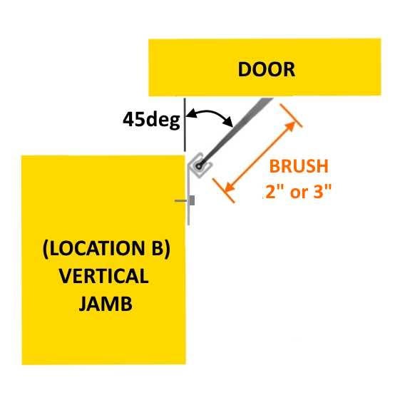 12x12 Brush Seal Kit Jacor