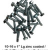 10-16 x 1" Lg Fasteners